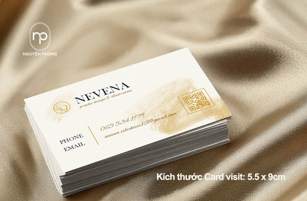 Hình ảnh trên namecard rõ nét 